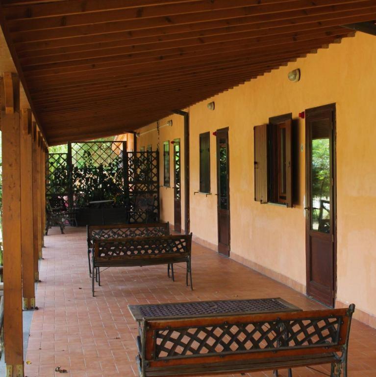 Albergue La Dimora Degli Etruschi Civitella Cesi Exterior foto